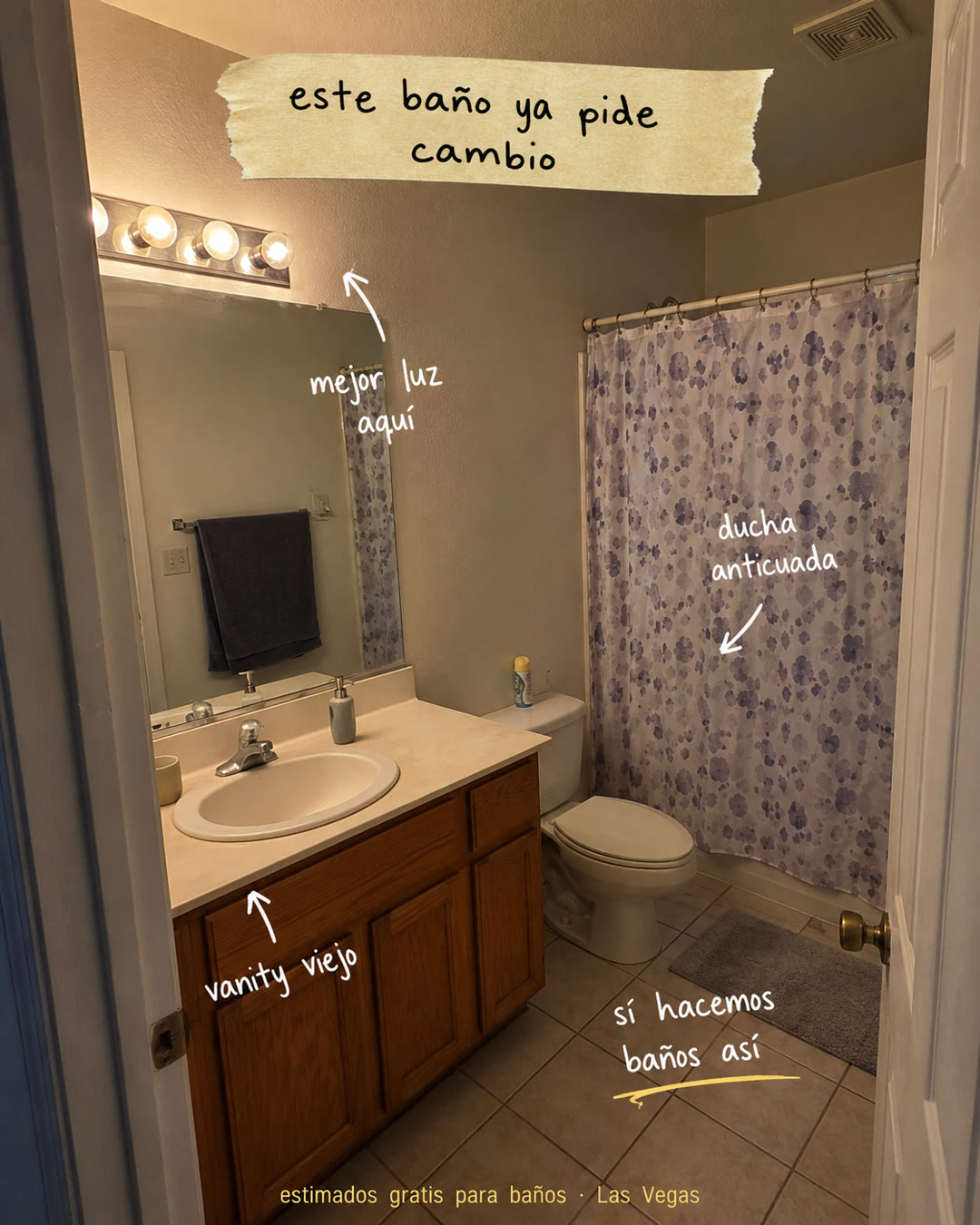 Anuncio real de remodelación