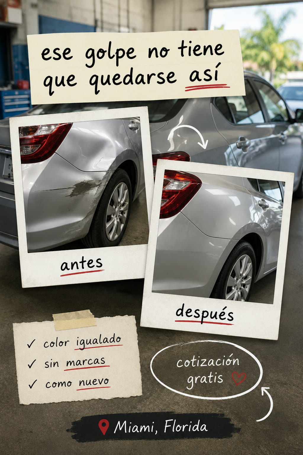 Anuncio real de servicio